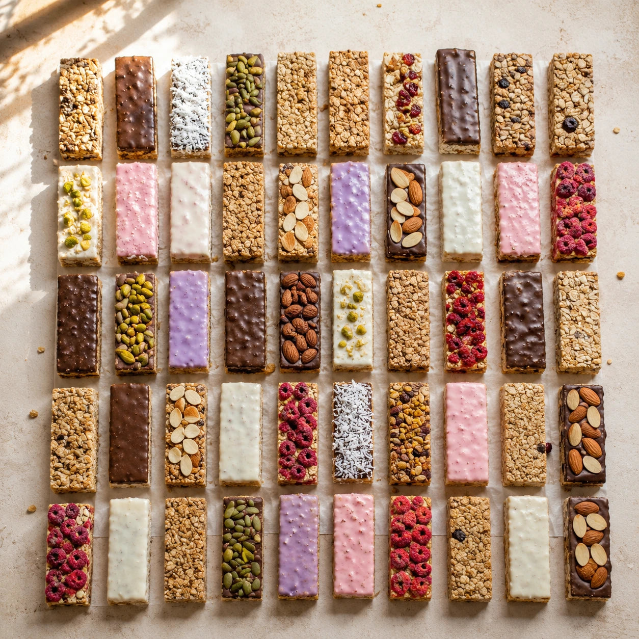 Finished Homemade Snack Bars